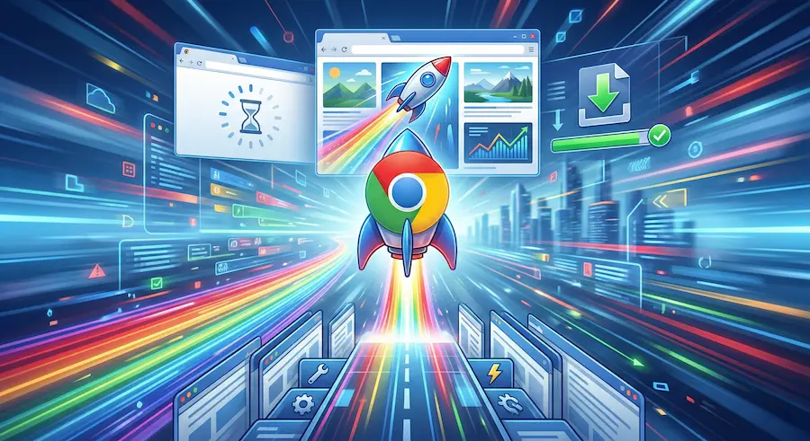 Chrome浏览器卡顿变慢怎么办？ 5招设定网页加速提升流畅度