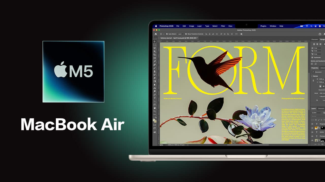 苹果MacBook Air M5正式发布！ 规格4亮点一次看