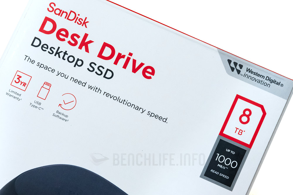 硬盘般 8TB 大容量，Western Digital SanDisk Desk Drive 外接固态硬盘实测