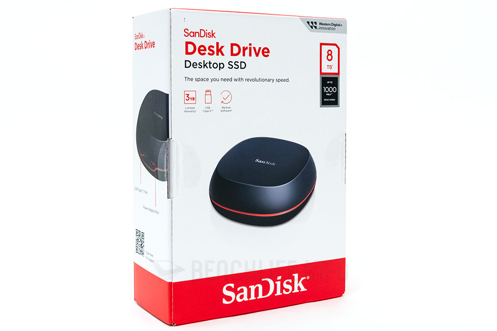 硬盘般 8TB 大容量，Western Digital SanDisk Desk Drive 外接固态硬盘实测