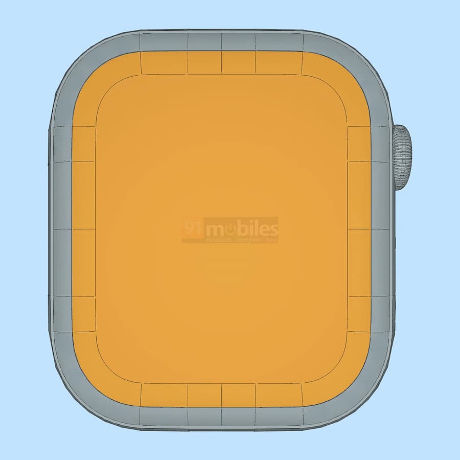 苹果新一代Apple Watch X CAD外观改变重点 1