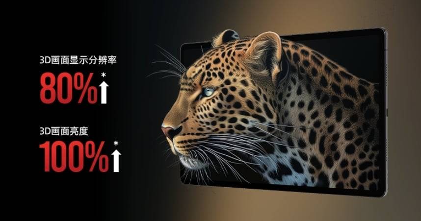 nubia Pad 3D II. 发布，全球首款 5G + AI 裸眼3D平板