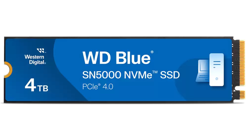 性能提高并新增 4TB 选项，Western Digital 推出 WD Blue SN5000 NVMe SSD