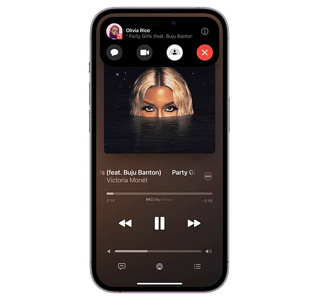 SharePlay 扩展到 HomePod、Apple TV 及任何蓝牙音响