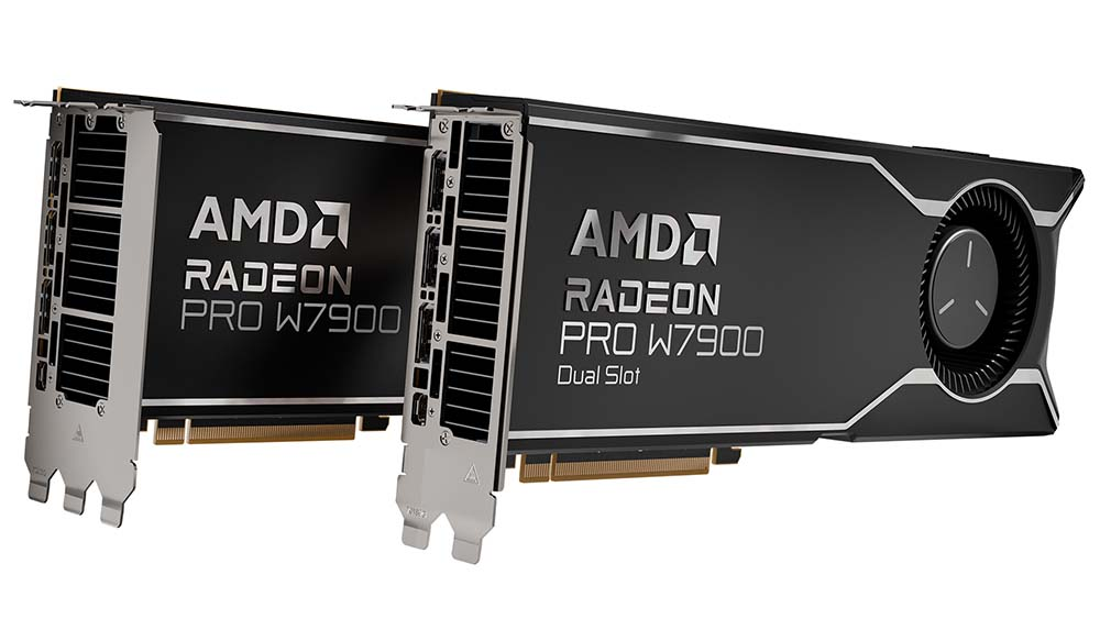AMD Radeon PRO W7900 双槽 GPU 与 ROCm 6.1.3 版本联袂问市