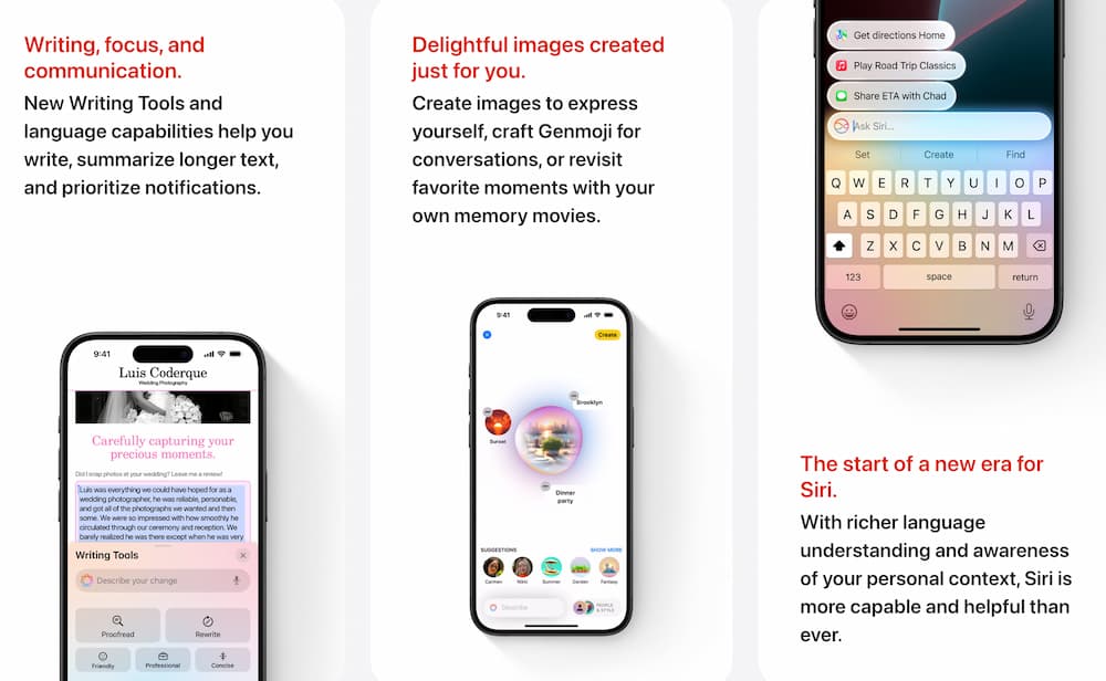 个人智能系统 Apple Intelligence