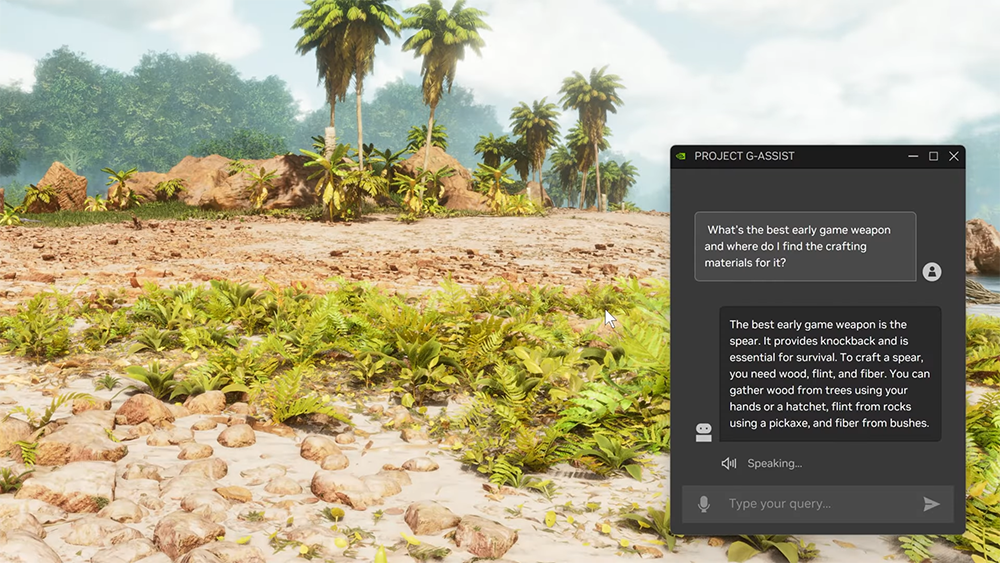 NVIDIA 推出专为玩家打造的 AI 实时助手「Project G-Assist」，帮助你轻松攻略游戏 - 安卓手赚网