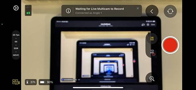 Final Cut Pro 同时看多几部 iPhone 画面 最多支持 4 部 + 延迟率低
