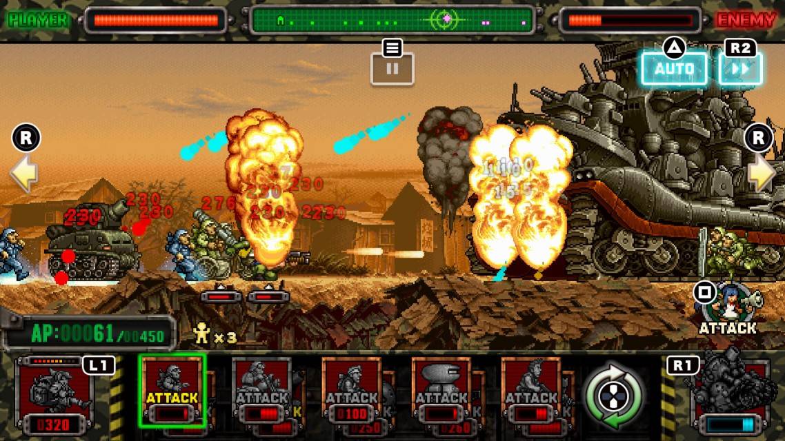 《Metal Slug Attack Reloaded》评测：简单好玩又有挑战性的实时战略游戏！