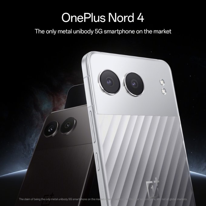 OnePlus 夏季新品官图公布：包括 Nord 4 / Pad 2 / Watch 2R / Nord Buds 3 Pro