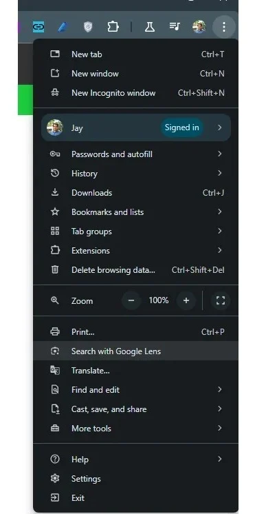 Chrome 浏览器桌面版加入「画圈搜索」功能