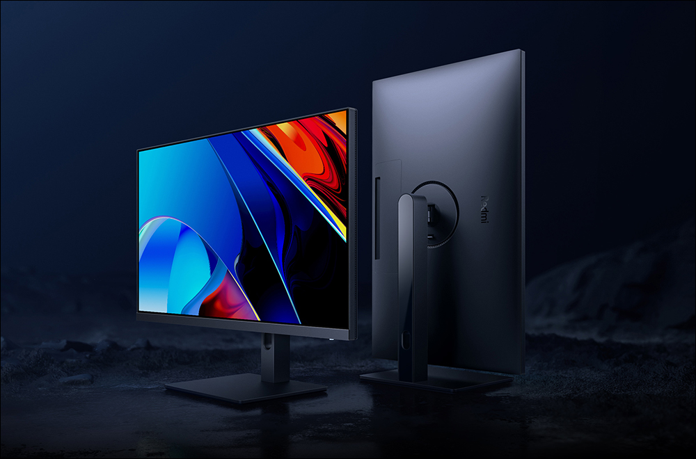 Redmi 27 型显示器 4K 推出，支持 USB-C 供电、配备可旋转支架 - 安卓手赚网
