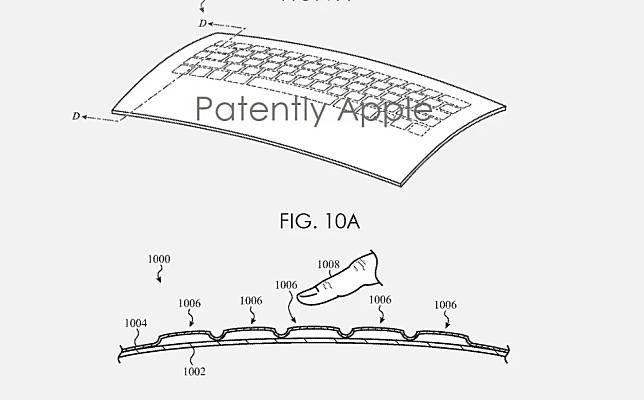 苹果研发全玻璃可弯曲 MacBook 键盘 触感更接近传统按键