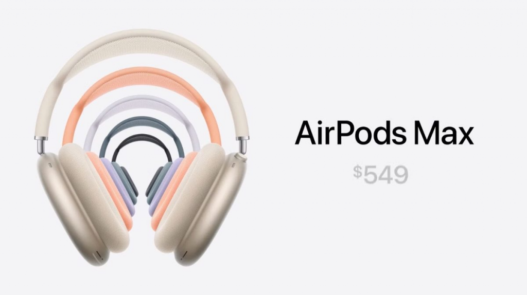 AirPods Max 推出小改款机型：5 种颜色可选、改用 USB-C 接口、售价 549 美元