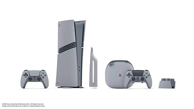 经典灰色设计 PlayStation 30 周年限量版 PS5 Pro 登场