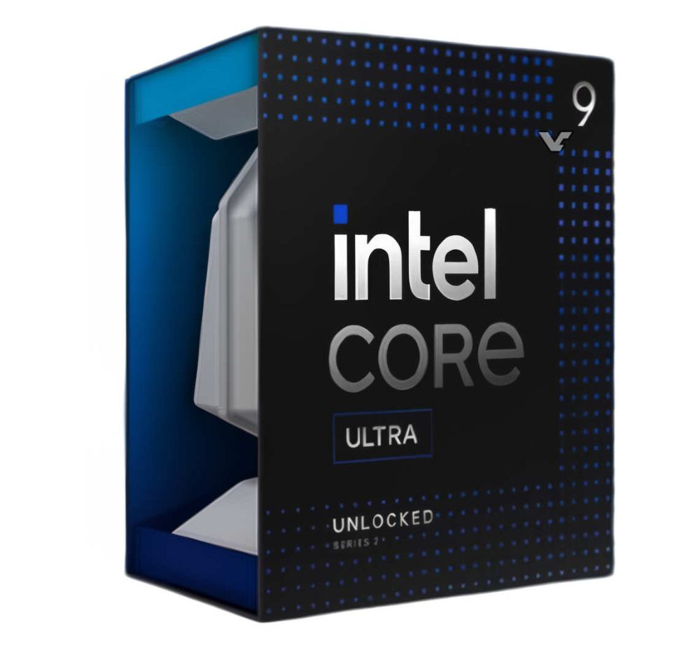 Intel Core Ultra 9 285K 全新包装盒抢先泄漏，有一点帅