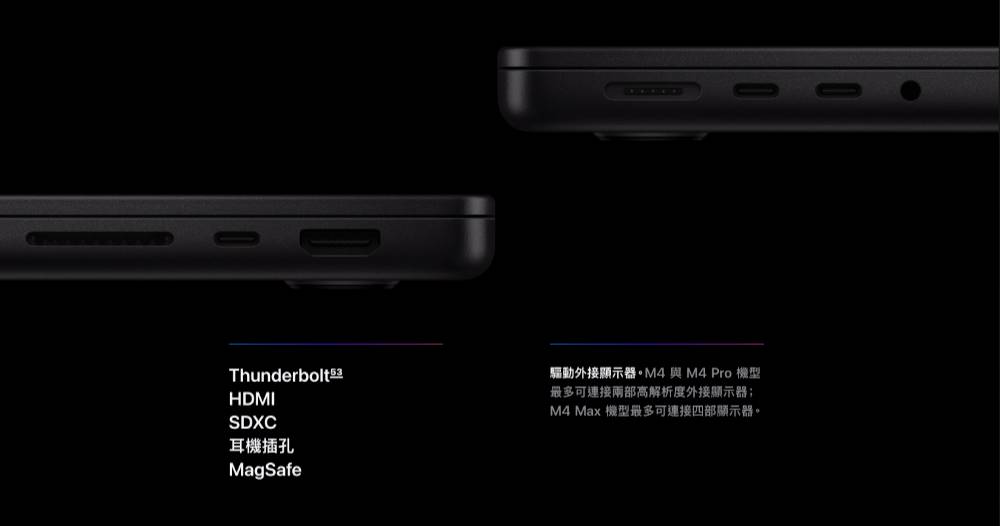全面 16GB RAM 起跳！ M4 世代 MacBook Pro 将 CP 值与效能全面推至「Max」 - 安卓手赚网