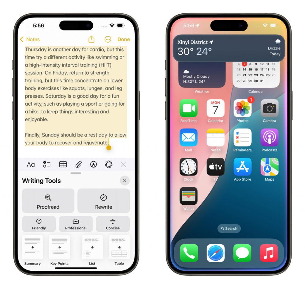 iOS 18.1将在10/28登场，想尝鲜Apple Intelligence请先注意5件事