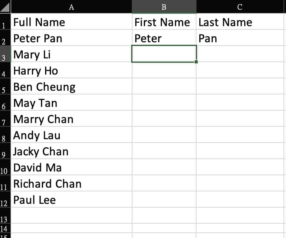 Excel 秘技：掌握 Ctrl+E 功能自动填充数据