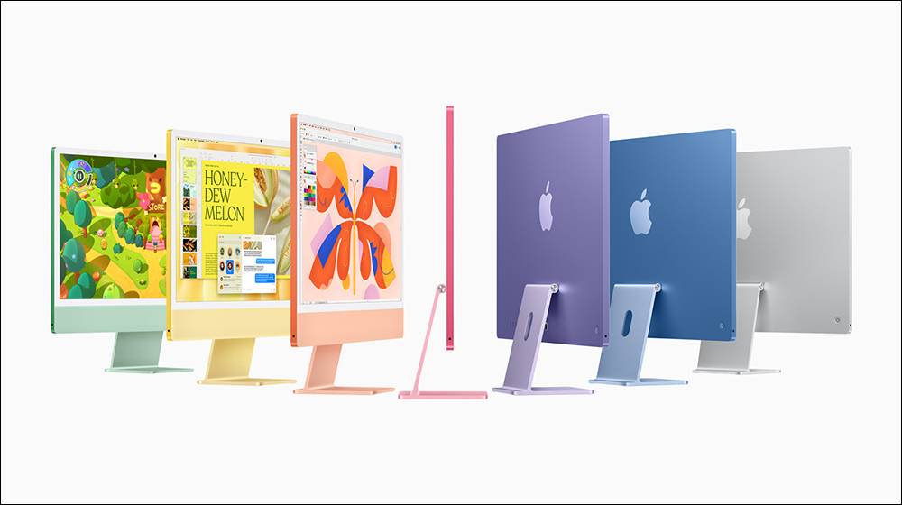首款M4芯片Mac电脑突袭登场：M4 iMac 24寸提供7种多彩全新配色、16GB RAM起、纳米纹理玻璃选配，配件全面更新USB-C -安卓手赚网