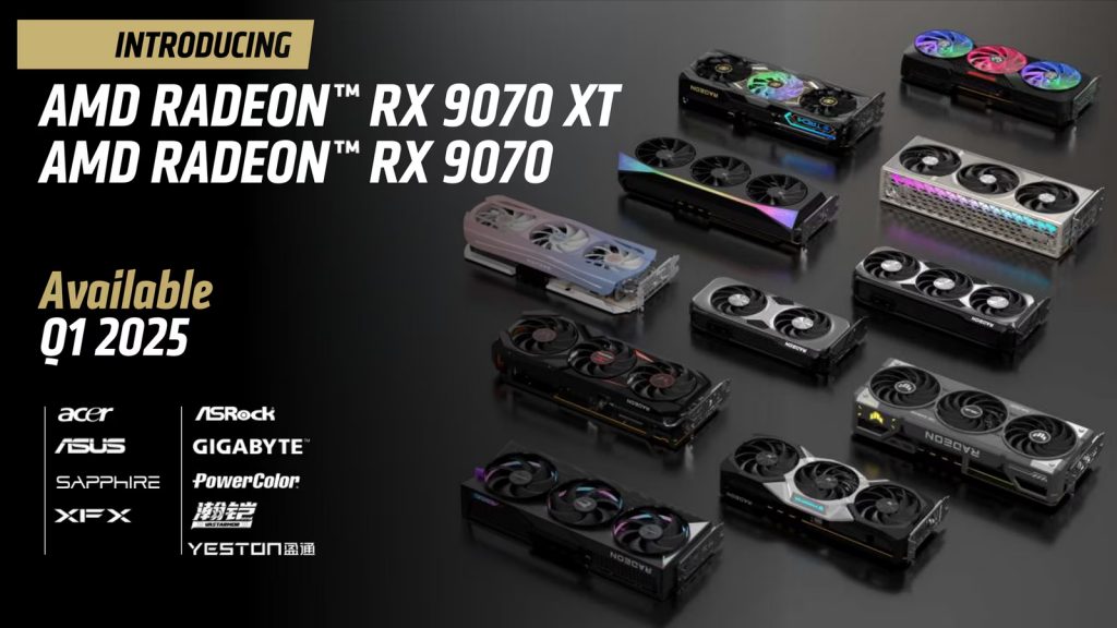 AMD否认推出32 GB版本的Radeon RX 9070 XT
