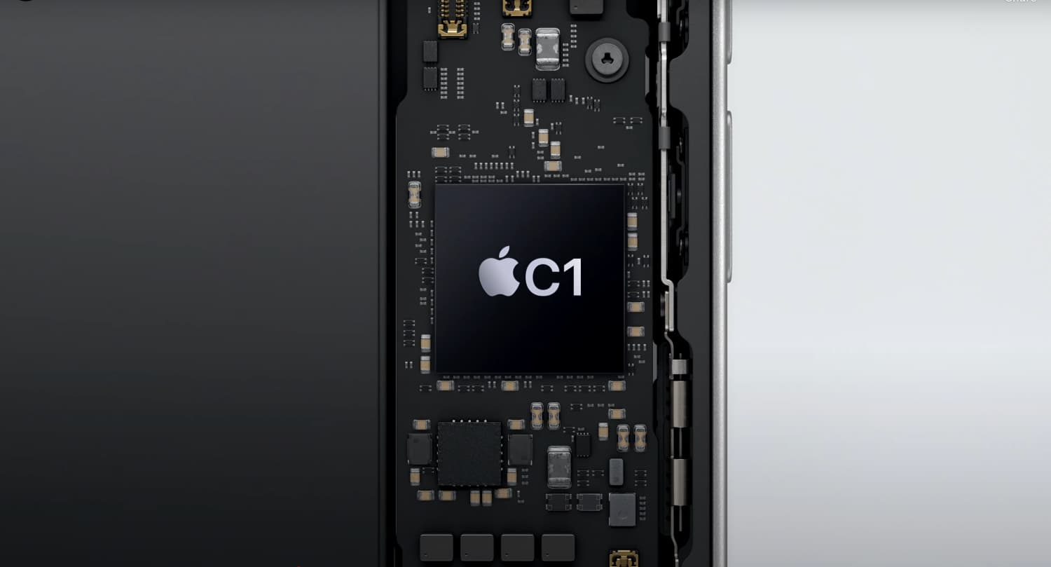 苹果自研芯片「Apple C1」登场！ iPhone 16e宣告高通5G时代结束