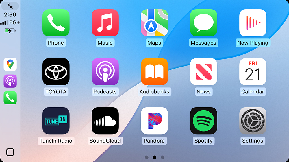 苹果 CarPlay 大升级！ iOS 18.4 曝光全新三排图标界面更新 - 安卓手赚网