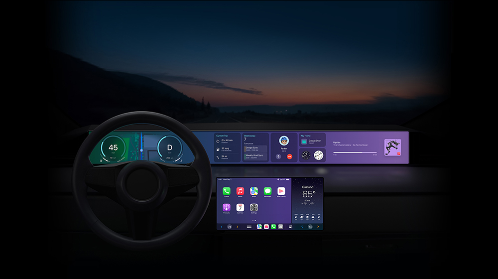 苹果 CarPlay 大升级！ iOS 18.4 曝光全新三排图标界面更新 - 安卓手赚网