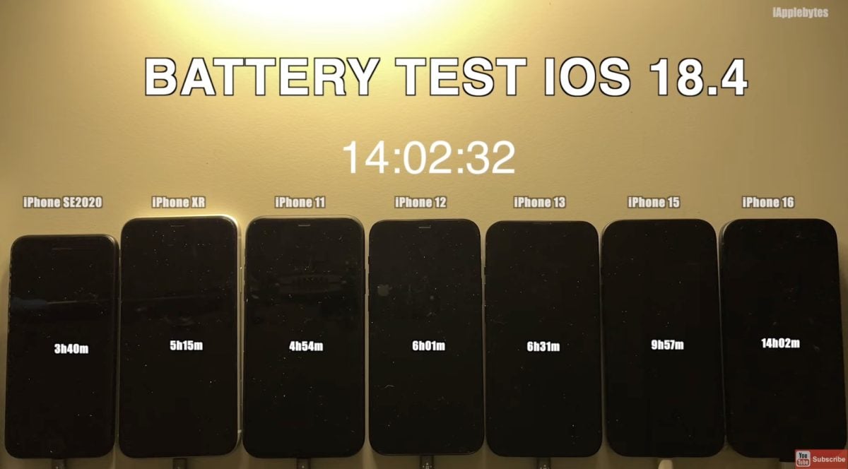 iOS iPhone iOS 18.4 iOS 18.4 续航测试iOS 18.4续航iOS 18.4电池续航