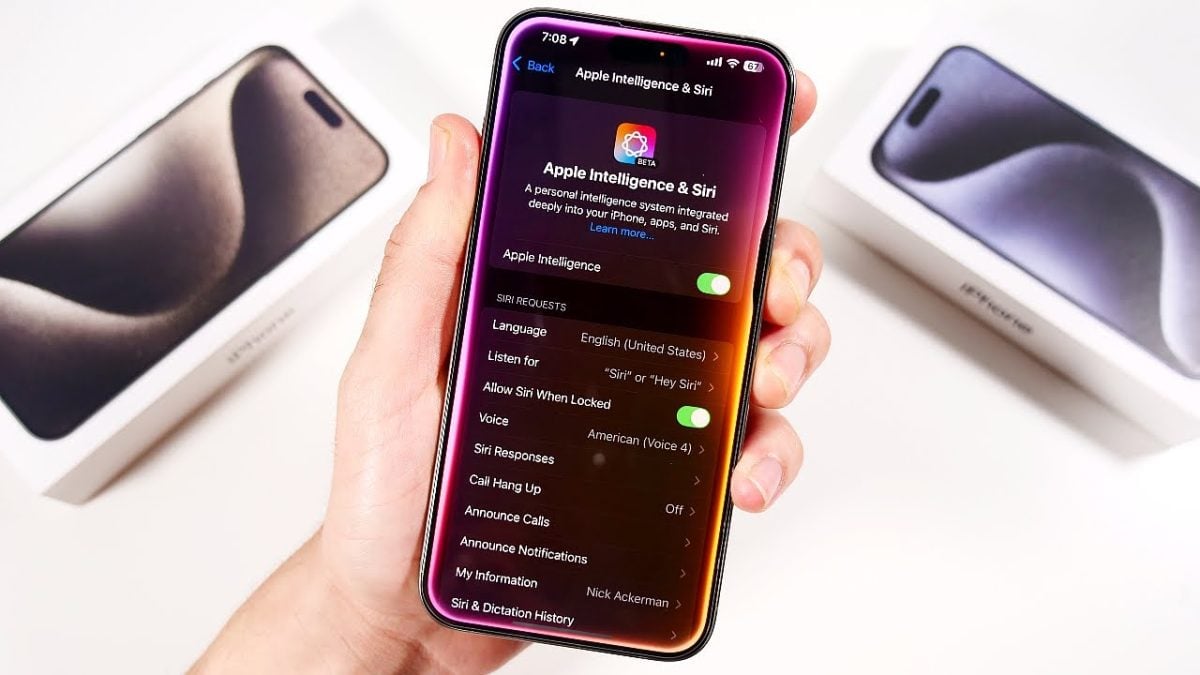 Apple Intelligence Siri 增强版Siri个性化Siri Siri屏幕感知Siri跨App作