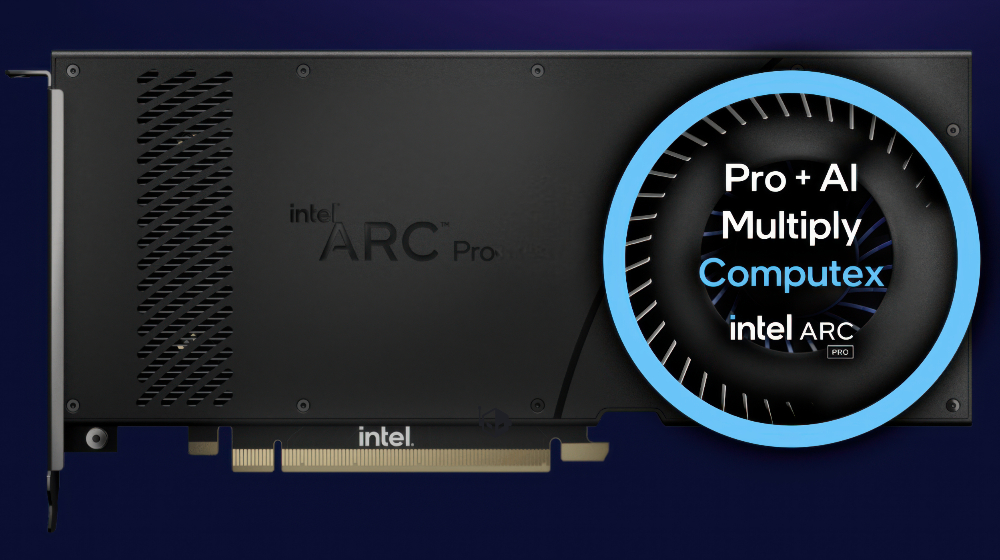 Intel 预告将在 Computex 推出 Arc Pro 系列 AI 专业显卡，VRAM 可能达到 24GB - 安卓手赚网